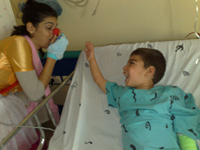 מעיין בינה - פעילויות לילדים בבתי חולים